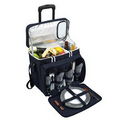 Bold Picnic Cooler for Four with Removable Wheeled Cart
